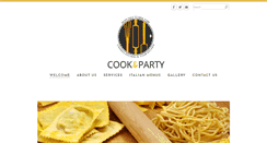 Desktop Screenshot of cooknparty.com